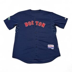 Majestic coolbase Boston Red Sox Fenway park 100 year anniversary jersey navy 54